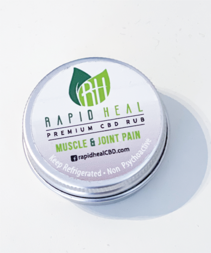 1oz Premium CBD Rub